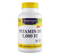 Healthy Origins Vitamina D3 5000 UI, 360 capsule