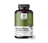 HealthyWorld Ginkgo con Ginseng Siberiano 365 pz Compresse
