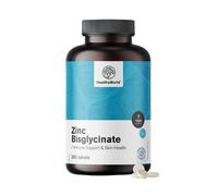 HealthyWorld Zinco Bisglicinato 15 mg per pelle, capelli, unghie e sis