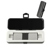 Healvaluefit Custodia rigida per KardiaMobile 1L, custodia da trasporto per KardiaMobile, protezione monitor ECG, custodia da viaggio compatibile con Kardia Mobile 1 piombo, custodia rigida portatile
