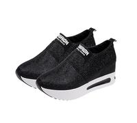 Healvian 1 Paio Scarpe Casual con Spesso e Suola Antiscivolo Scarpe Traspiranti One Step per Ufficio