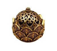 Healvian 1 Pc Ornamenti Per Bruciatori Di Incenso Bruciatore Di Olio Aromatico Bruciatore Di Coni Di Incenso Bruciatore Di Incenso Di Loto Bruciatore Di Incenso D'epoca Porta Turibolo Rame