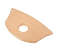 Healvian 1 PC Piastra Di Demolizione Massaggiatore Portatile Gua Sha Raschiando Strumento Faggio Guasha Board Compatto Guasha Strumento Pratico Piastra Raschiante Gua Sha Piatto