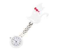 Healvian 1 Pz Kitten Quartz Watch i guardano un orologio adorabile orologi da donna sospeso attenzione agli infermieri bellissimo orologio da appendere Quarzo bianca