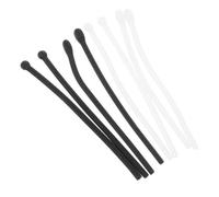 Healvian 1 Set Copritempie Per Occhiali in Silicone Porta Cellulare Pieghevole Cintura Invisibile Manico Staccabile Maniglie Delle Pentole Manico Del Wok Black Gel Di Silice 4 Paia