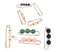 Healvian 1 Set Perno in Vita Intoppo Spillo Spille E Stringipantaloni Clip Spilla Per Le Donne Spilla in Vita Che Stringe La Cintura Spilla Da Borsa Perla 8 Pezzi