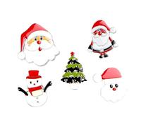 Healvian 1 Set Spilla Natalizia Io Spilla Festiva Spilla Di Natale Spilla Abbigliamento Fai Da Te Christmas Party Costumi Natalizi Spilla Serie Natale Perno Del Di Natale Lega 5 Pezzi