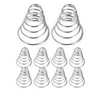 Healvian 10 Molle a Spirale Coniche in Acciaio Inox 304 Molla di Compressione Tipo Torre 08X12X40 MM Ricambio per Torcia Elettrica a LED Contatto Stabile e Installazione Semplice