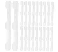 Healvian 10 Paia Coprigambe Per Occhiali Manicotto Del Tempio Antiscivolo Per Occhiali Manicotto Delle Punte Delle Tempie Degli Occhiali Fermaocchiali Occhiali Sportivi Bianca Gel Di Silice