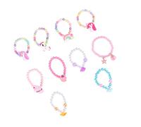 Healvian 10 Pezzi Braccialetto Dei Cartoni Animati Catena Da Polso Arcobaleno Braccialetto Gelato Braccialetto Rosa Braccialetto Per Dei Cartoni Animati Colorato