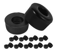 Healvian 10 Set Boccole Ammortizzanti per Pattini Quad in Pu Nero, Accessori per Assorbimento Urti e Minimizzazione Stress Articolare, per Strade Esterne e Superfici Indoor