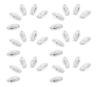 Healvian 100 Pezzi Ciondoli per Unghie 3d a Forma di Buddha e Vergine Maria in Lega Argento, Accessori per Nail Art Religiosi Leggeri, Decorazioni per Manicure Fai da Te e Uso