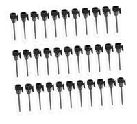 Healvian 100pezzi Bottiglie di Profumo in Vetro Mini Flaconi di Profumo Portatili Multiuso Adatti per Oli Essenziali Fragranze Confezione Pratica per Viaggi e Trasporti