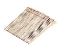 Healvian 100pezzi Spatole in Legno Monouso Per Ceretta Estremità Arrotondate Adatte Per Tutte Le Cere Depilatorie Uso Professionale e Domestico