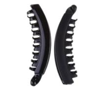 Healvian 10pezzi Large Banana Hair Clips with Teeth Toothed Spring Clamps for Women for Ponytails Yoga and Everyday Use Elegant