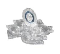 Healvian 10pezzi Scatola Portaoggetti Per Nail Art Con Strisce e Strumenti Per Manicure e Decorazioni Unghie Facile Da Usare e Portatile Per Uso Professionale e Domestico