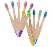 Healvian 10pezzi Spazzolini Per Ragazzo Ragazza Setole Morbide Per Pulizia e Delicata Per Uso Quotidiano e Ospiti Materiale e Sicuro Perfetti Per Famiglie e Ostelli