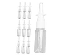 Healvian 10pezzi Spray Vuoto Per Naso Nebulizzatore Ricaricabile Fine Spray Portatile in Plastica Per Quotidiano e Viaggi