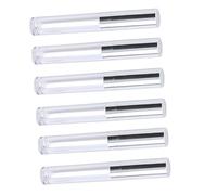 Healvian 10pezzi Tubetti Per Lip Gloss Contenitori Vuoti Con Applicatore Per Cosmetici Bottiglie Argento Per Trucco e Viaggi
