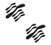 Healvian 12 Pezzi Spazzole per con Pettine Larga per Divisione e Applicatore per Colorazione Te Design Ergonomico Materiale PP Lavabile e Riutilizzabile