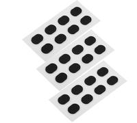 Healvian 12paia Soft Foam Nose Pads for Glasses Anti- Adhesive Eyeglass Cushions Oval Comfortable Fit for All Frames