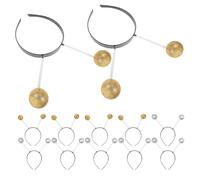 Healvian 12pezzi Alien Head Boppers Fascia per Capelli Antenna Forma di Insetto Formica Farfalla Accessorio Costumi Cosplay Ragazzo Ragazza Donne Uomini Festa Carnevale Compleanno