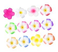 Healvian 12pezzi Fermagli Per Plumeria Accessori Estivi Hawaiani Per Donne e Ragazze Clip Eleganti Per Acconciature Vari Colori Disponibili Perfetti Per Matrimoni e Feste Spiaggia