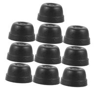 Healvian 15 Pezzi Borchie Dei Piedi Sostituzione Bagagli Attacco Per Le Gambe Della Sacca Da Golf Base Sostitutiva Per Sacca Da Golf Piedi Di Ricambio Borchie Fondo Valigia Plastica Black