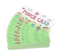 Healvian 150 Carte Premio Didattiche Perforate a Tema Cartoni Animati Leggere e Comode per Insegnanti e in Scuole Asili e Casa Strumenti Didattici per Attività Educative e Incentivi