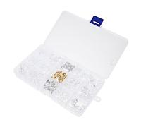 Healvian 150paia Naselli in Multi-funzione Per Occhiali Comodi e Pratici Naselli Per Riparazione Inclusi Scatola Di Stoccaggio Con Scomparti Per Uso Quotidiano