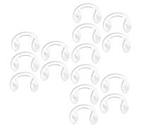 Healvian 15pezzi Cuscinetti Silicone Per Occhiali Da Naselli Regolabili Per Ragazzo Ragazza e Ragazzi Comfort Ottimale e Resistenza All Irritazione Materiale Di Alta Qualità