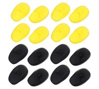 Healvian 16 paia di copriorecchie in silicone: cuffie antirumore impermeabili per salone, cuffie protettive per doccia, accessori per bagno, parrucchiere, tinture per, doccia, spa