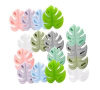 Healvian 16 Pezzi Cappucci in Silicone per Aghi a Punta d'Ago Protezioni Colorate per Punte Ferri da Maglia Fermaferri Morbidi e Leggeri per Lavori a Maglia e Uncinetto