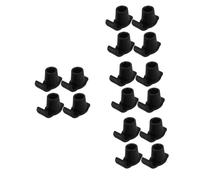 Healvian 16pezzi Sci Antiscivolo Per Deambulatori Accessori Per Camminatori Nylon Scivoli Anti-scivolo Per Anziani Stabilità e Sicurezza Su Superfici Concrete