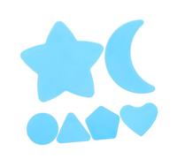 Healvian 18 Pollici stampo per acconciature taglio bambino stampini per taglio di Tagliacapelli a forma rotonda disegno di taglio di per bambini Gel di silice Blue
