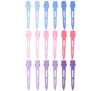 Healvian 18pezzi No Bend Hair Clips Clip Per Senza Segni Da Fermagli Per Acconciature Colori Sfumati Per Donne Perfetti Per Stili Quotidiani e Occasioni Speciali