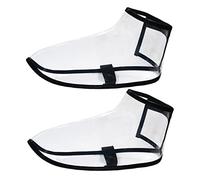 Healvian 1paio Copriscarpe Trasparenti Per Parrucchieri Protezione Riutilizzabile Per Tagli Di Accessori Per Saloni Taglia s Design Funzionale Per Evitare Caduta Di Negli Scarpe