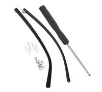 Healvian 1paio Stanghette Per Occhiali Ricambi Per Braccia Di Occhiali Sostituzione Comoda e Leggera Per Sunglasses e Eyeglasses Design Elegante e Resistente