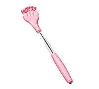 Healvian 1pezzi Grattaschiena Estensibile Per Sollievo Dal Prurito Strumento Portatile Flessibile Rosa Per Massaggi e Comfort Viaggio