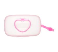 Healvian 1pezzi Scatola Salviettine Umidificate Portatile Per Organizer Da Passeggio Con Chiusura Silicone Per Attività Allaperto Viaggi Facile Da Aprire Mano
