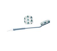 Healvian 1pezzi Spazzola Da Esfoliante Con Manico Lungo Pulizia Profonda Della Per Rimuovere Cellule Morte e Sporco Accessorio Pratico Per La Del Corpo Ginkgo Con Panno Sostituibile