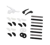 Healvian 1set Coperture Antiscivolo Per Stanghette Di Nero e Bianco Accessori Per Sport e Attività All Aperto Compatibili Con Da Sole Resistente e Riutilizzabile