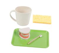 Healvian 1set Giocattolo Educativo Per Lavaggio Denti Con Di Denti Per Ragazzo Ragazza Gioco Interattivo Per Sviluppo Precoce Per Compleanni e Festività