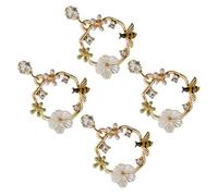 Healvian 2 paia Orecchini Pendenti Donna Fiore e Eleganti in Lega Leggera e Resistenti per Uso Quotidiano e Occasioni Speciali