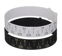 Healvian 2 Pezzi Calibro per Misurare Braccialetti in Pu Leggero e Riutilizzabile, Strumento Pratico per Misurare Polso la Dimensione del Bracciale