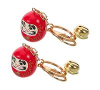 Healvian 2 Pezzi Ciondolo con Campanella per Chiavi Borse e Pochette
