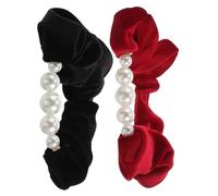 Healvian 2 Pezzi Corda per con perle di elastico oversize elastici per in Scrunchie per le ragazze Elastici giganti ragazze di di plastica