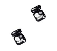 Healvian 2 Pezzi custodia per lenti a contatto contenitori casi caso mini contenitore per lenti porta-contenitore per lenti