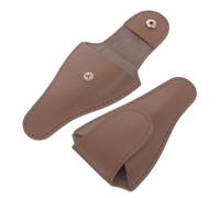 Healvian 2 pezzi Custodia Protettiva in PU per Forbicine Cuticole Portatile per Tagliaunghie Manicure e Resistente Copri Forbicine per Unghie per e Viaggio