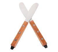 Healvian 2 Pezzi Di Strumenti Per La Depilazione Con Cera Applicatore Per Cera Spatola Applicatore Per Ceretta Antiaderente Per Capelli Per La